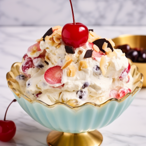 Banana Split Fluff Salad