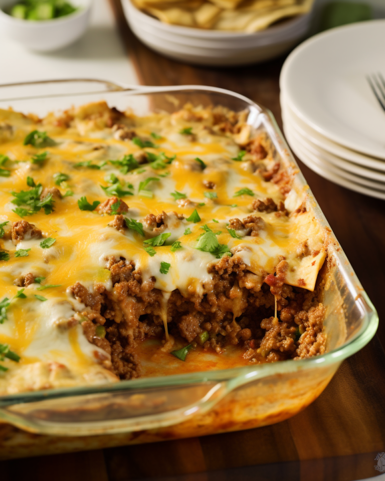 Beef Burrito Casserole Recipe