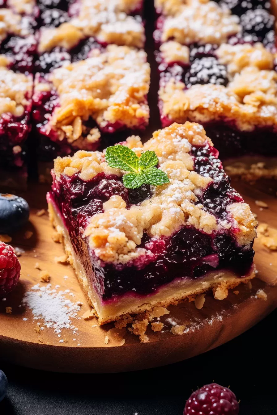 Blackberry Pie Bars