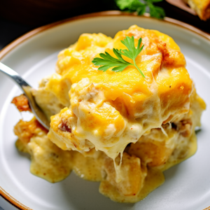 Chicken Bubble Biscuit Bake Casserole