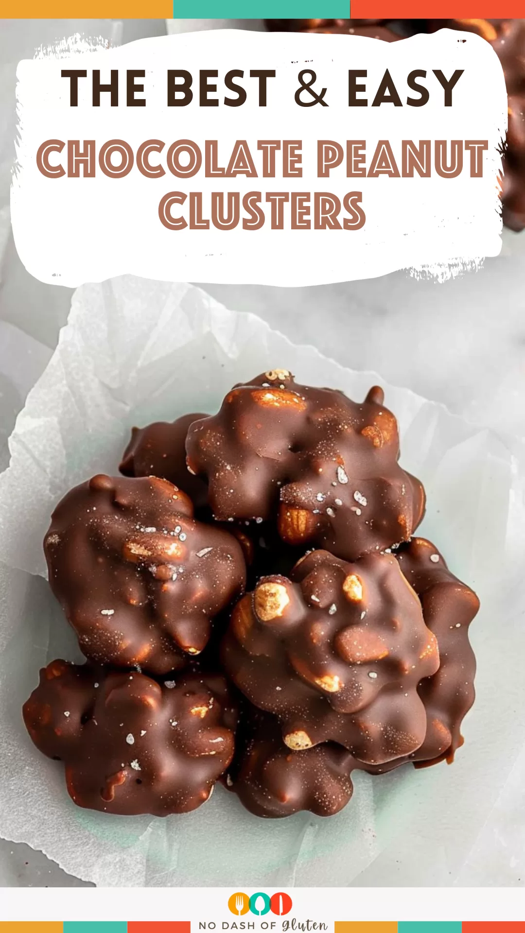 thumbnail image 2 of Gourmet Chocolate Peanut Clusters – 10oz Bulk Bag, ~15 Clusters, Fresh 2026 2 of 4