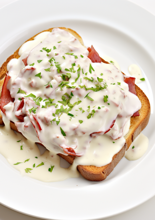 Creamed Chipped Beef Toast