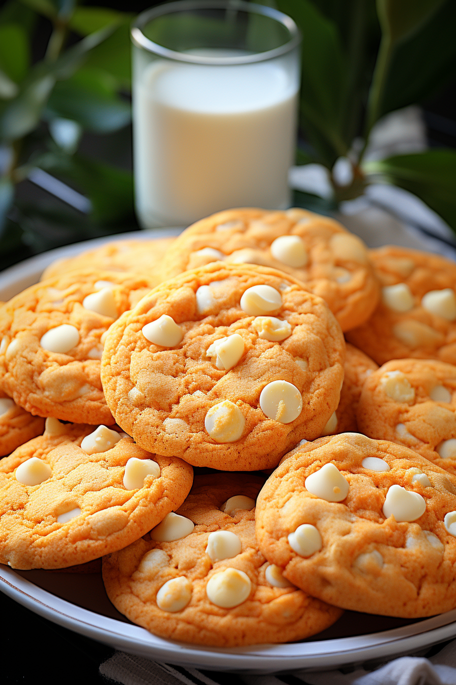 Creamsicle Orange Cookies
