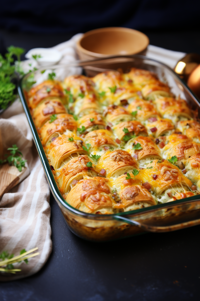 Crescent Roll Breakfast Casserole