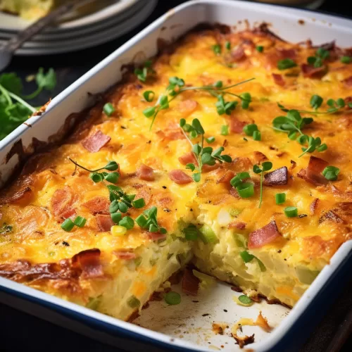 Hash Brown Egg Casserole