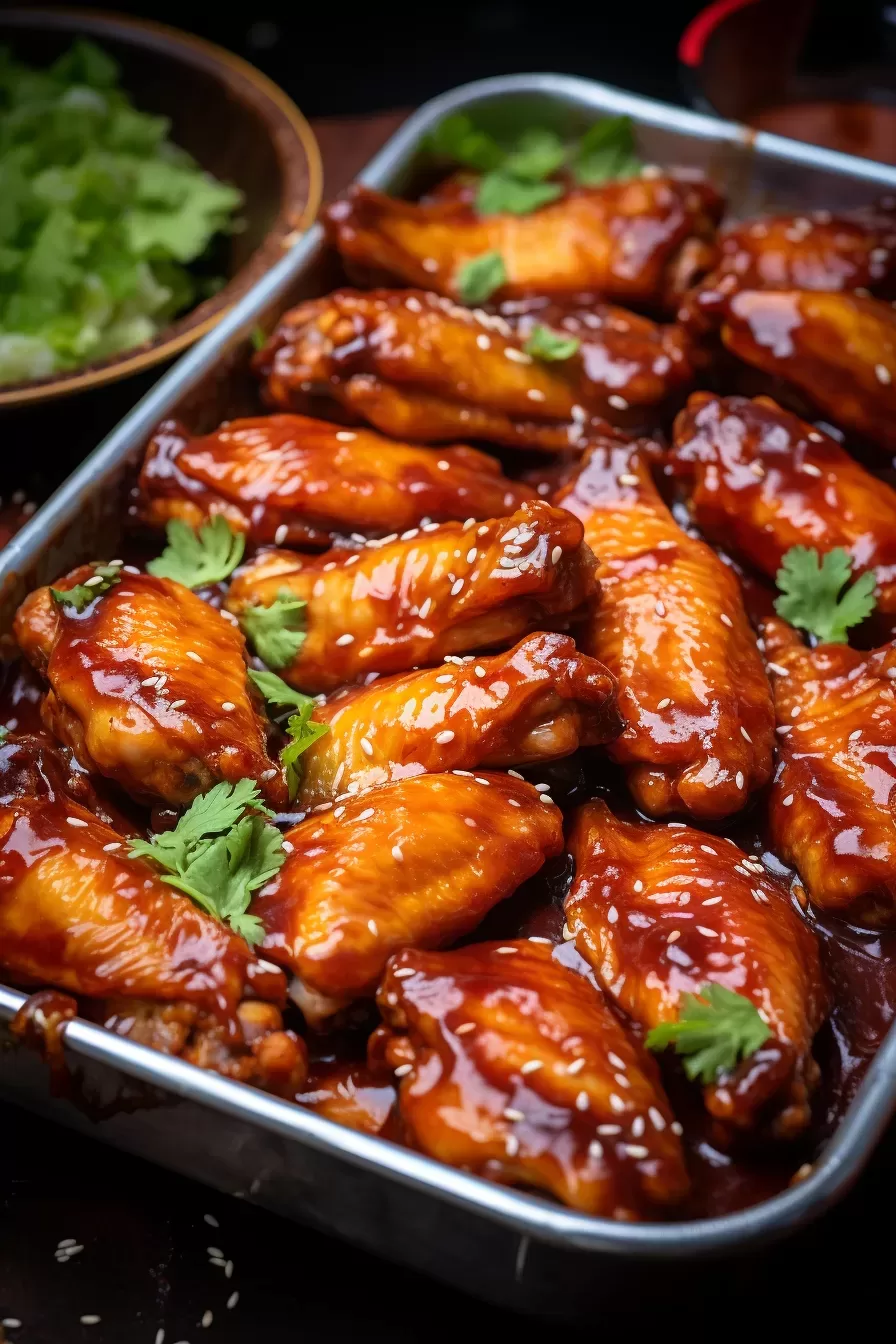 Honey Garlic Chicken Wings