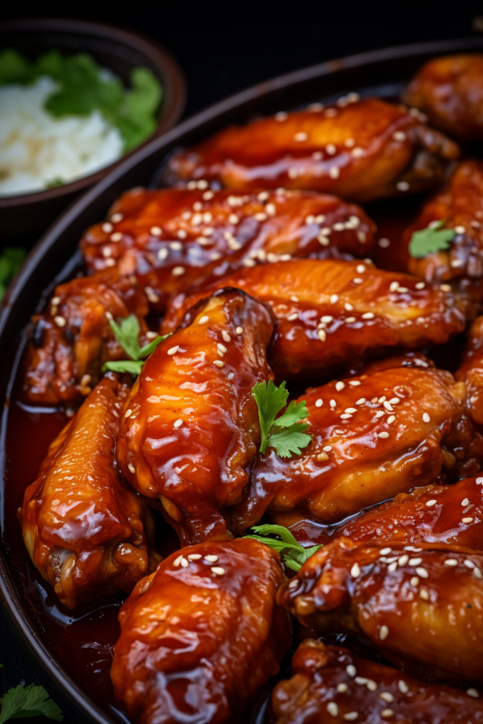 Honey Garlic Chicken Wings