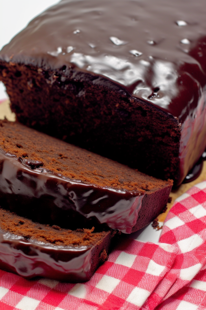 Hot Fudge Brownie Bread