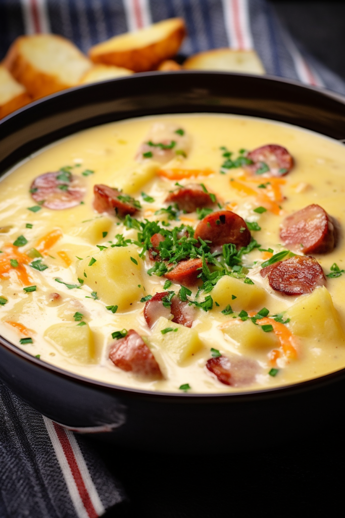 Kielbasa Potato Soup