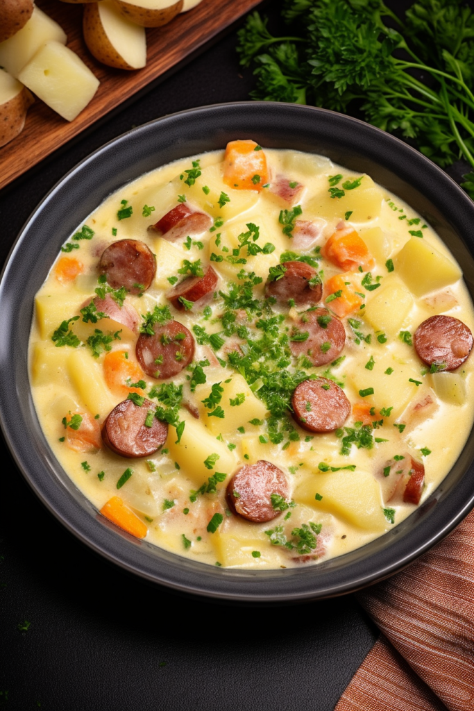 Kielbasa Potato Soup