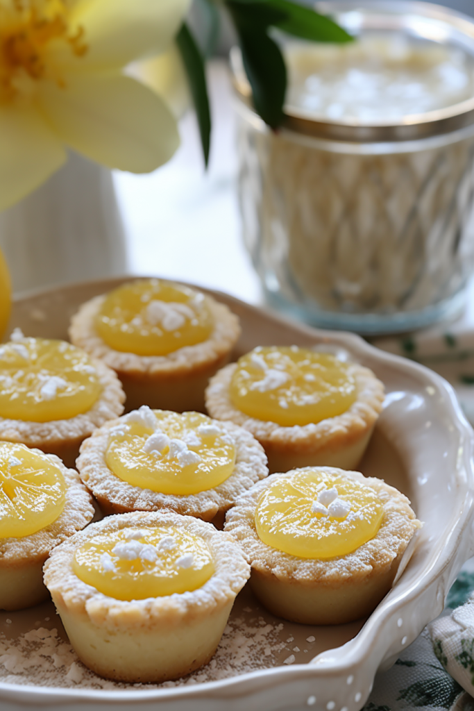 Lemon Bar Cookie Cups Recipe