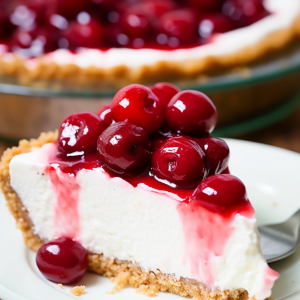 No-Bake Cherry Cheesecake