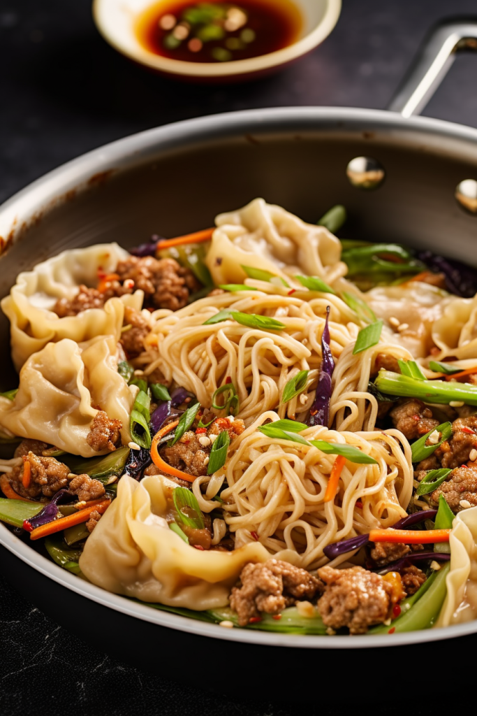 Potsticker Noodle Bowls