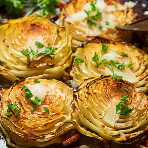 Roasted Cabbage Steaks