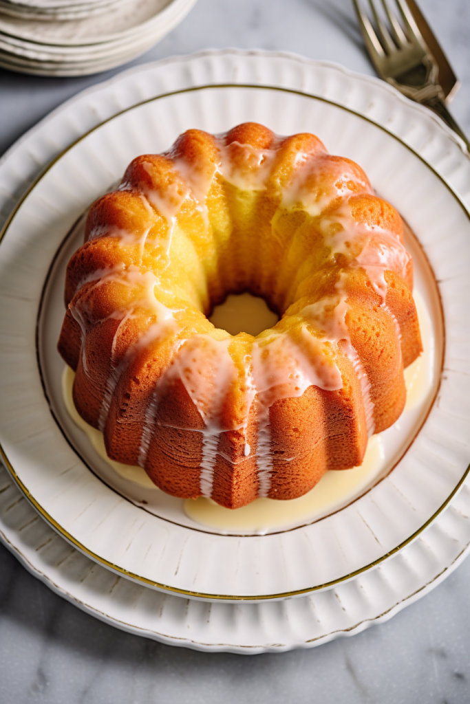 Salted Caramel Kentucky Butter Cake