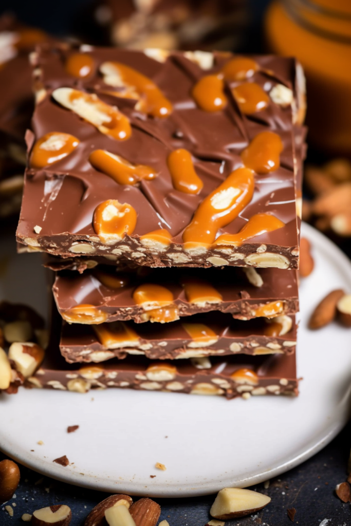 Best Salted Caramel Pretzel Bark Recipe