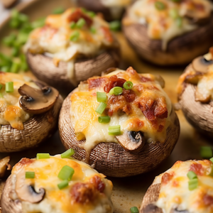 Jalapeño Popper Mushrooms Recipe