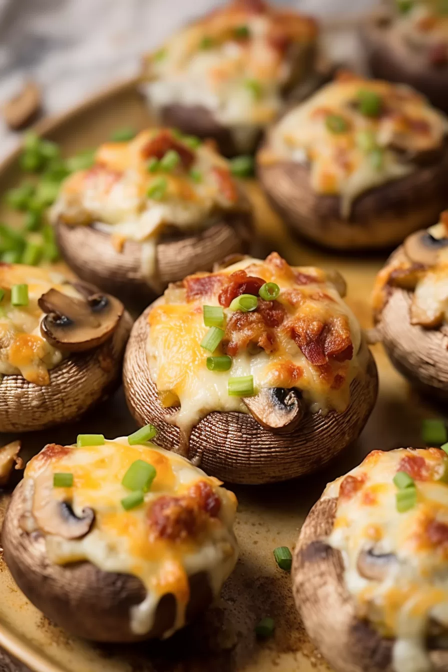 Jalapeño Popper Mushrooms Recipe