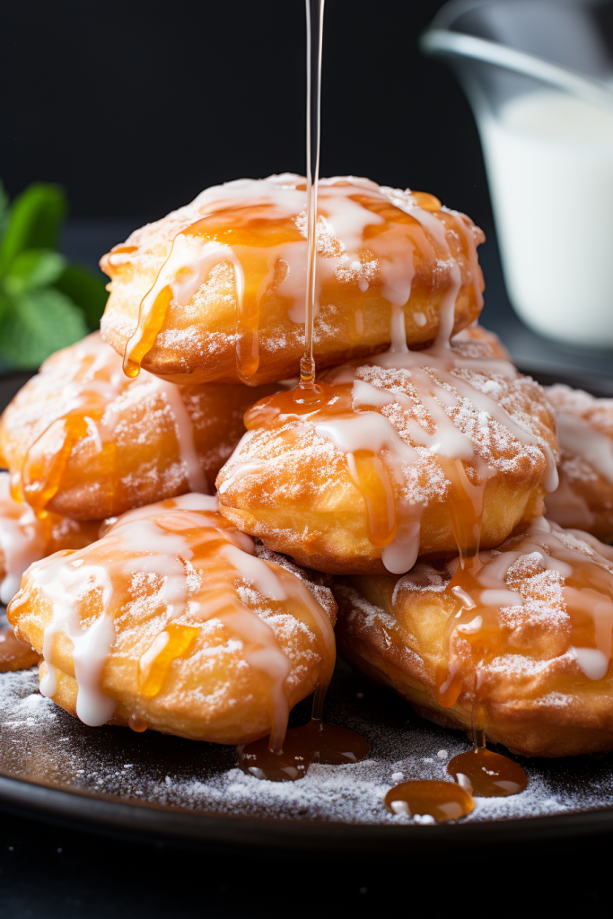 Fresh Peach Fritters