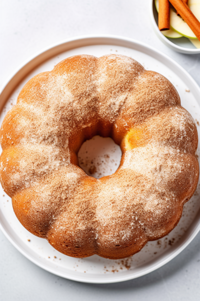 Apple Cider Doughnut Cake