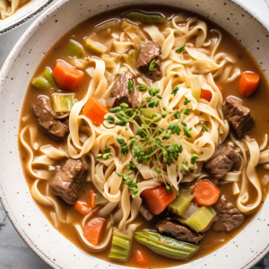 Beef Noodle Soup Recipe