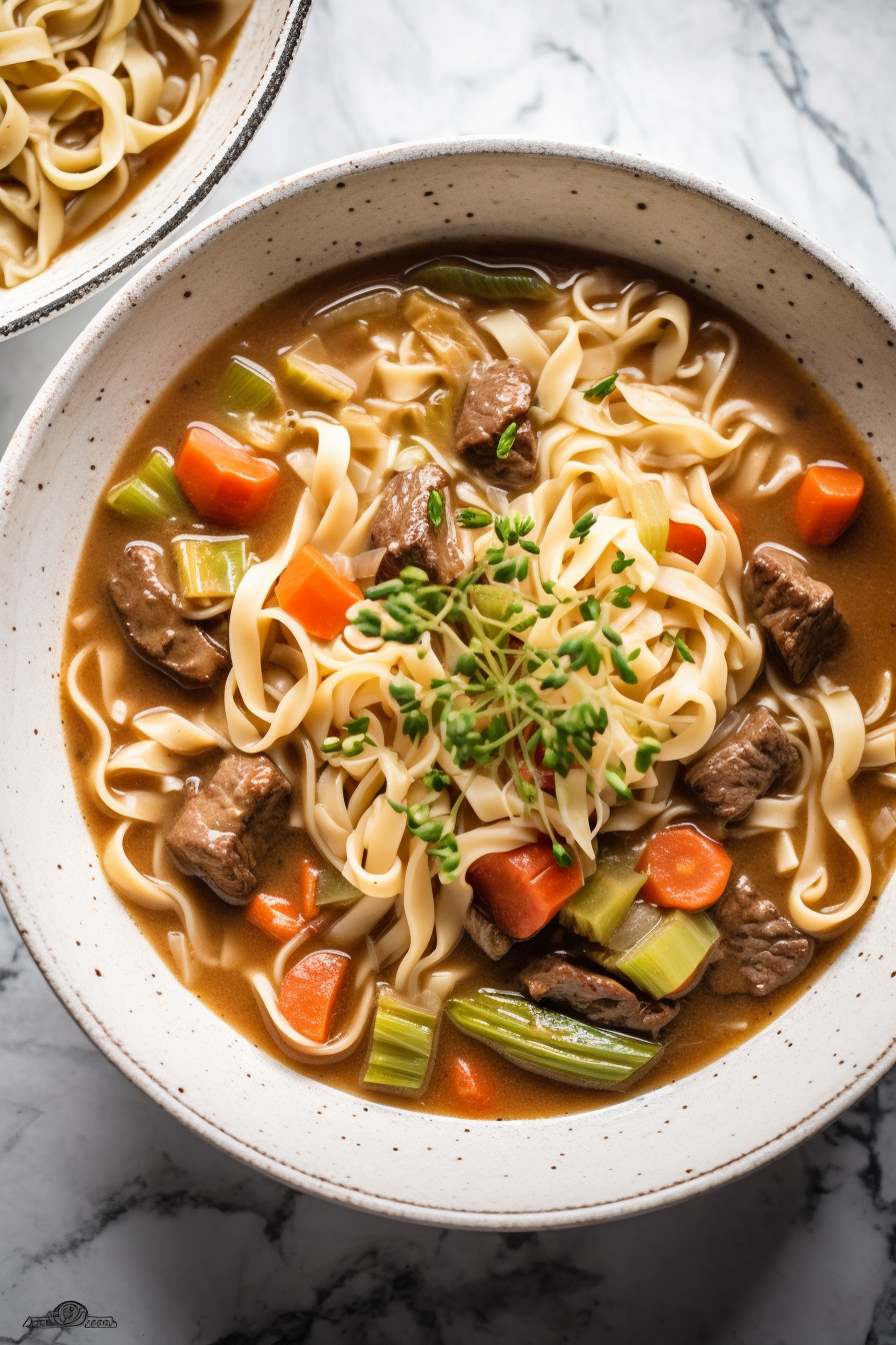 Beef Noodle Soup Recipe