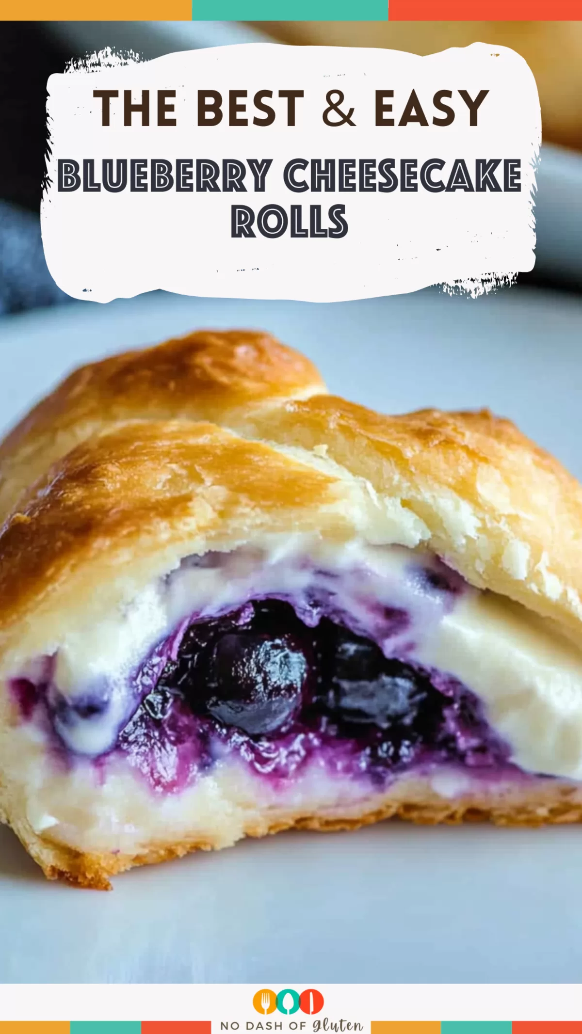 Blueberry Cheesecake Rolls