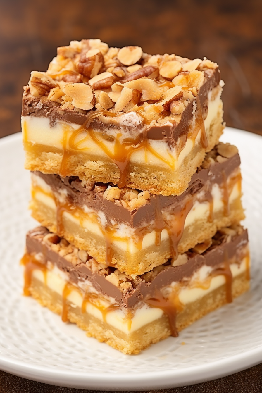 Cake Mix Toffee Bars