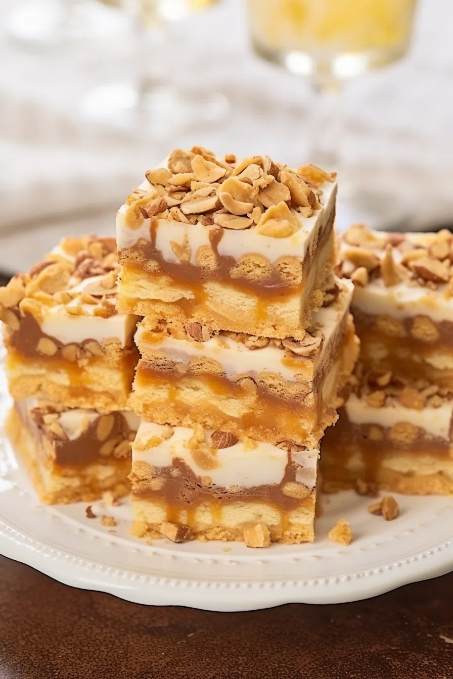 Cake Mix Toffee Bars