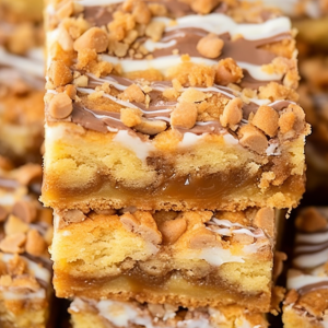 Cake Mix Toffee Bars