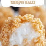 Caramel Marshmallow Rice Krispie Balls