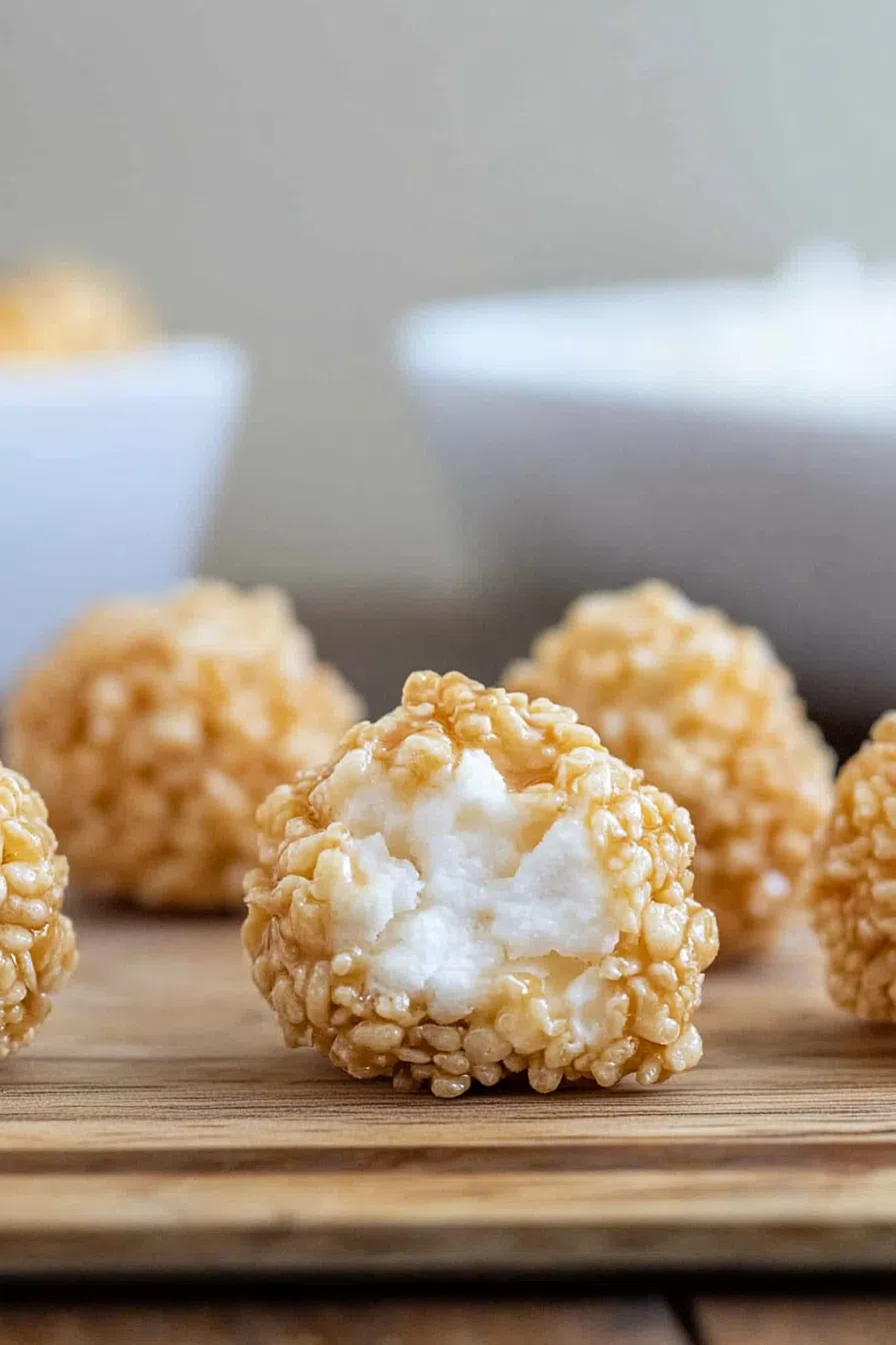 Homemade sweet and chewy treats with a crispy texture, perfect for snacking.