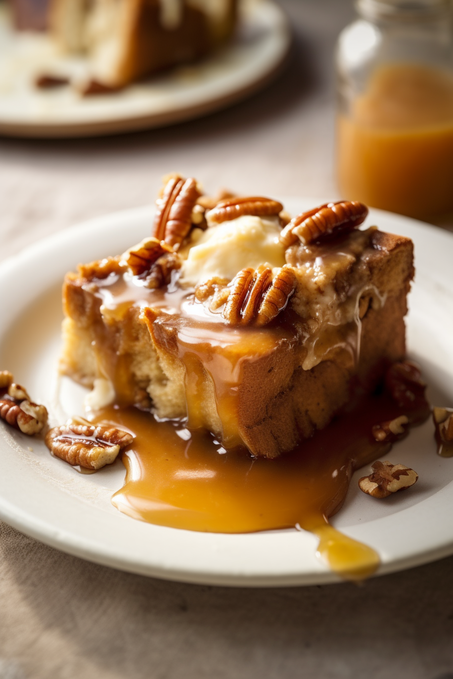 Caramel Pecan Slow Cooker French Toast