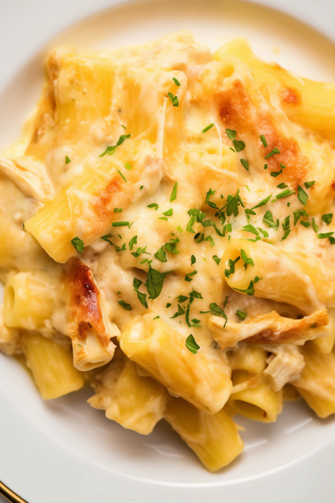 Cheesy Chicken Rigatoni