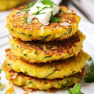 Cheesy Quinoa and Squash Patties