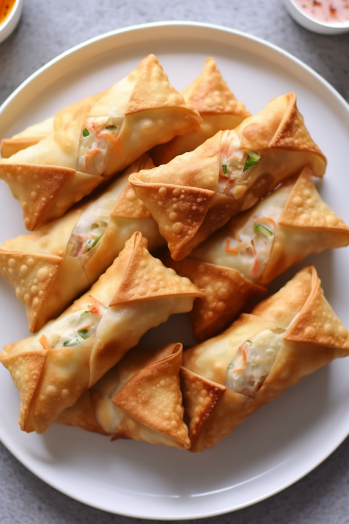 Crab Rangoon Egg Rolls Recipe