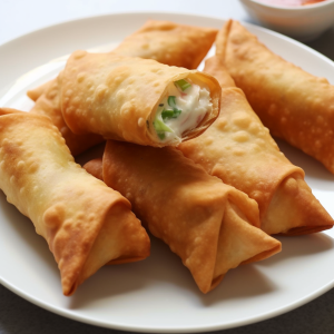 Crab Rangoon Egg Rolls Recipe