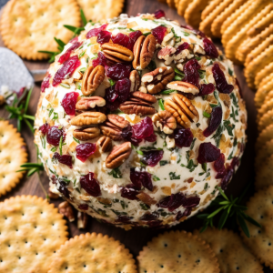 Cranberry Pecan Cheese Ball