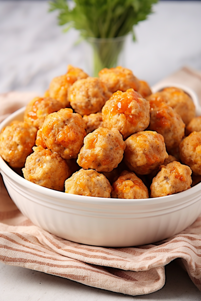 Cream Cheese Sausage Balls