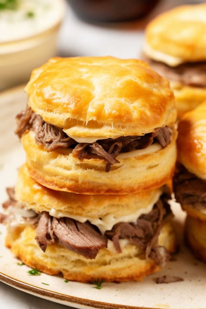 French Dip Biscuits