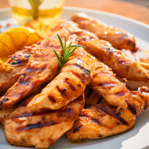 Honey Pineapple Grilled Chicken