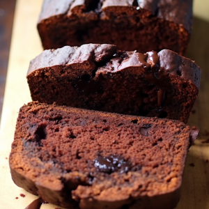 Hot Fudge Brownie Bread