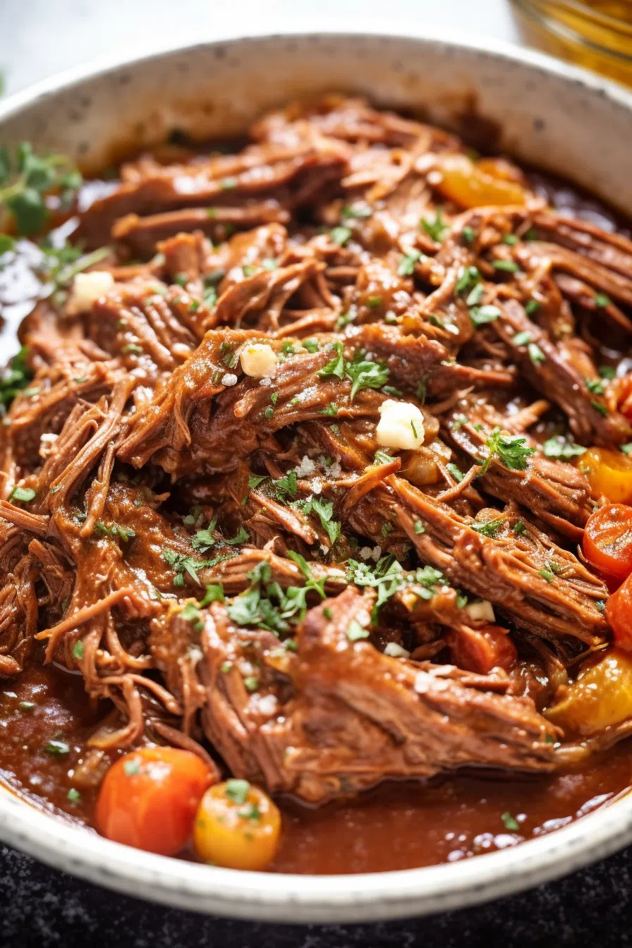 Italian Pot Roast and Parmesan Risotto