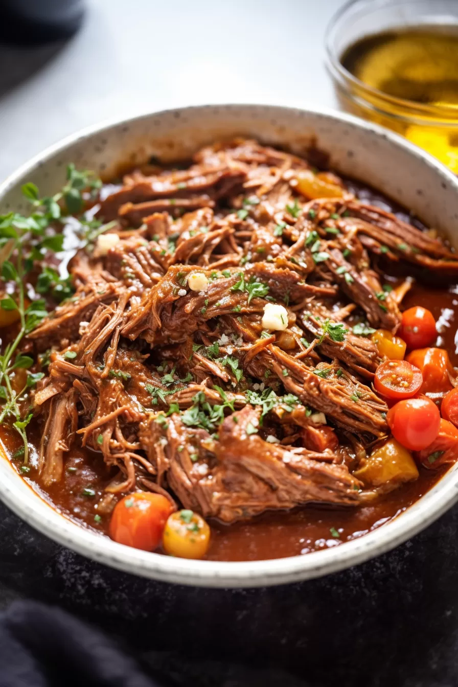 Italian Pot Roast and Parmesan Risotto