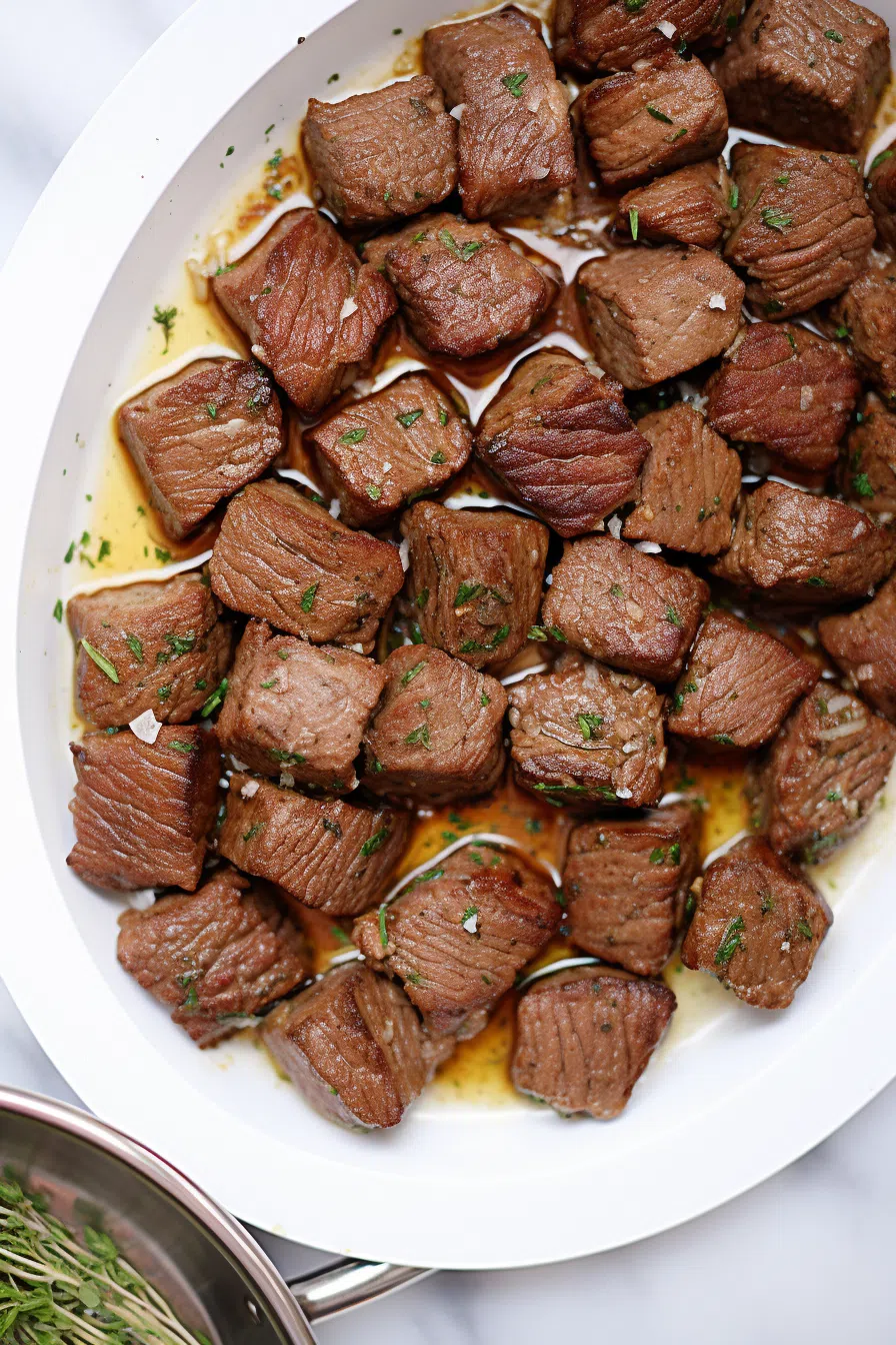 Juicy Garlic Butter Steak Bites