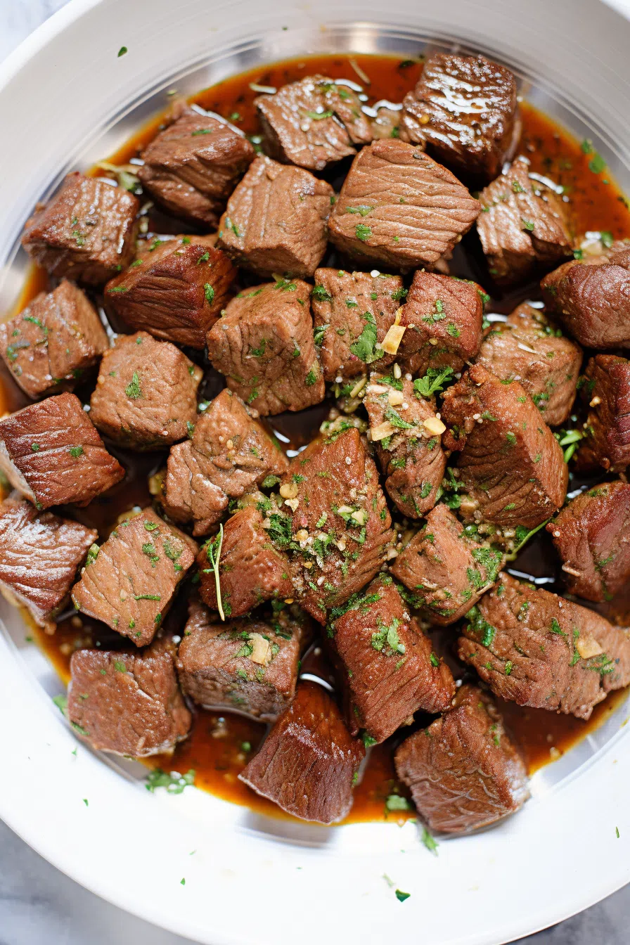 Juicy Garlic Butter Steak Bites