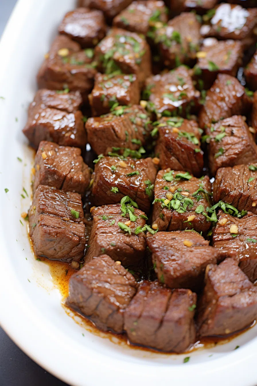Juicy Garlic Butter Steak Bites