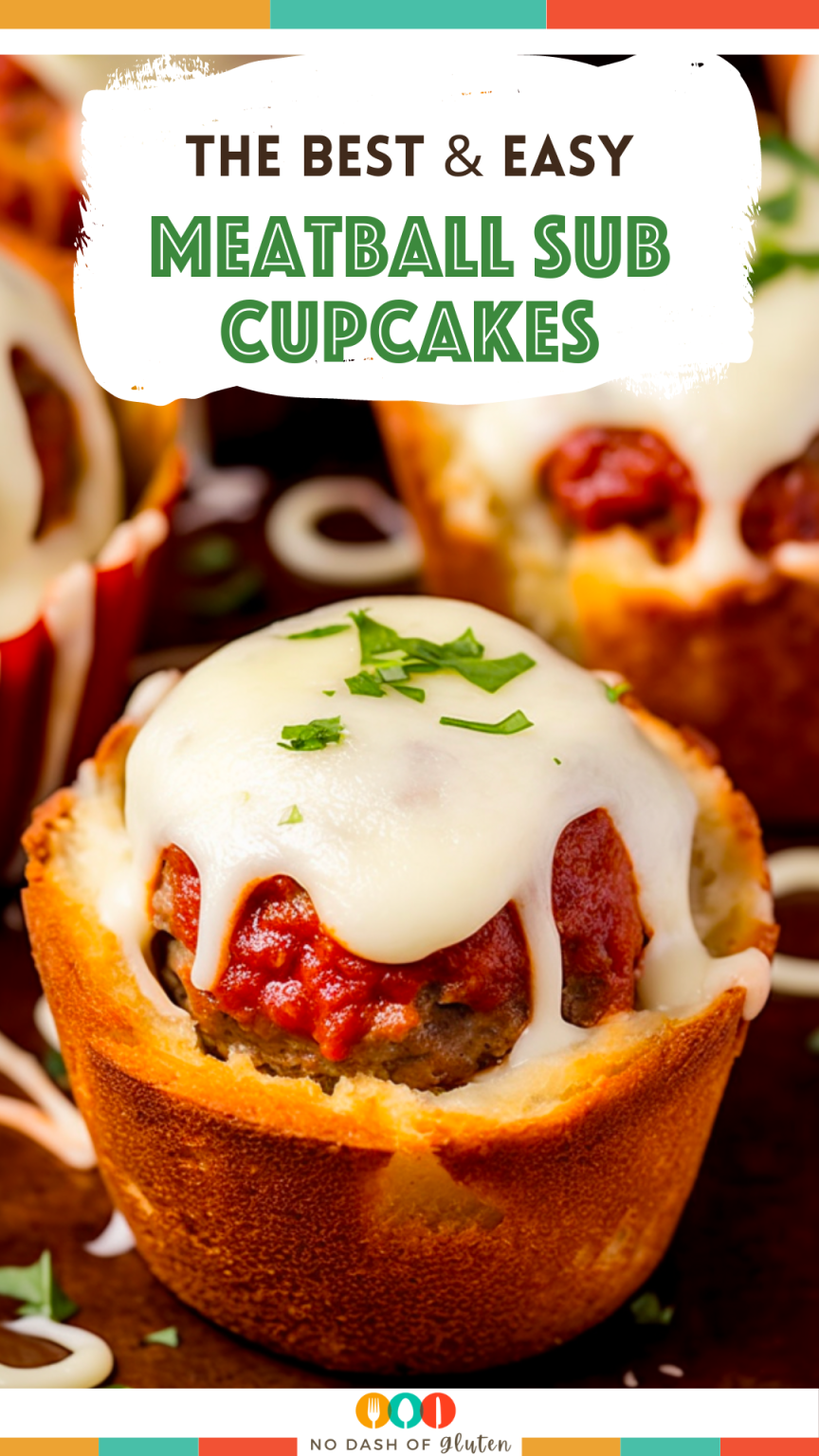 Meatball Sub Cupcakes