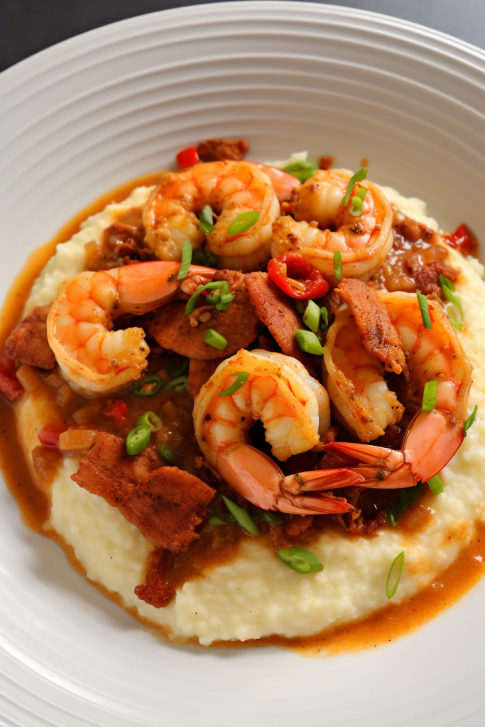 New Orleans Style Shrimp and Grits