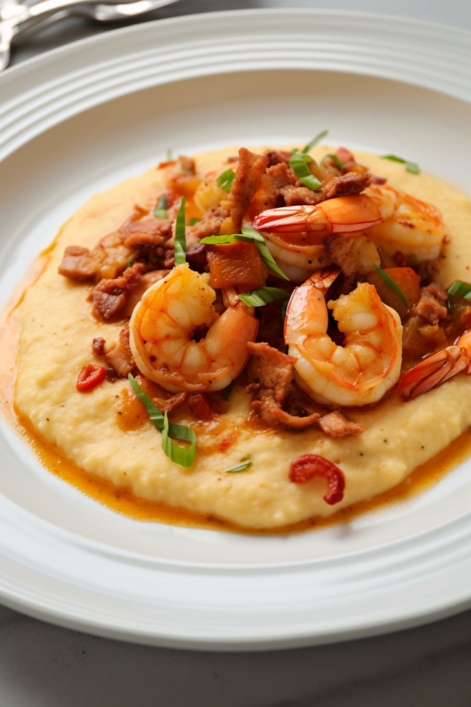 New Orleans Style Shrimp and Grits